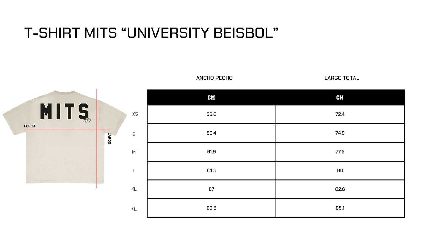 T-shirt MEXICO IS THE SHIT-"University Beisbol"