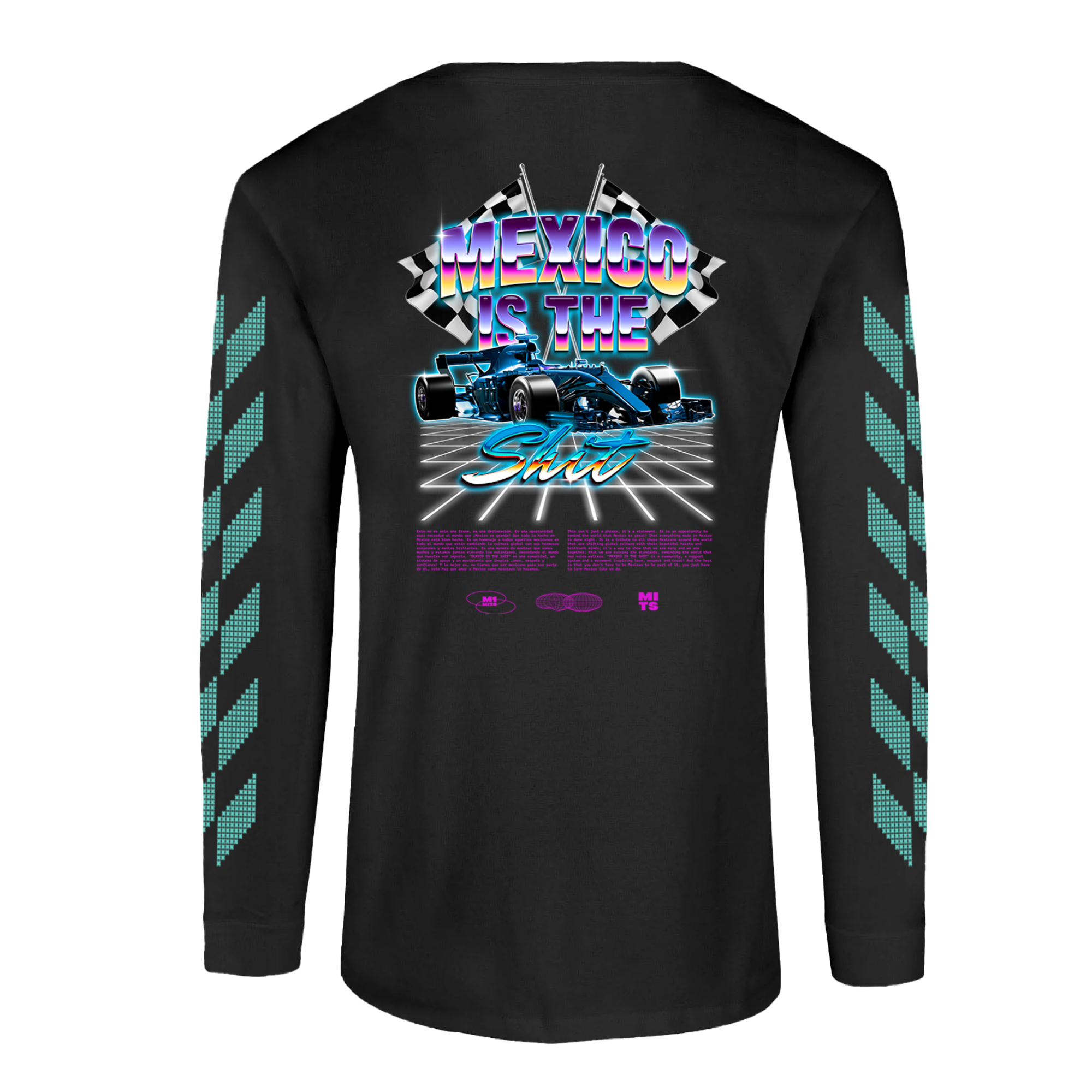 MITS Racing long sleeve t-shirt - Black