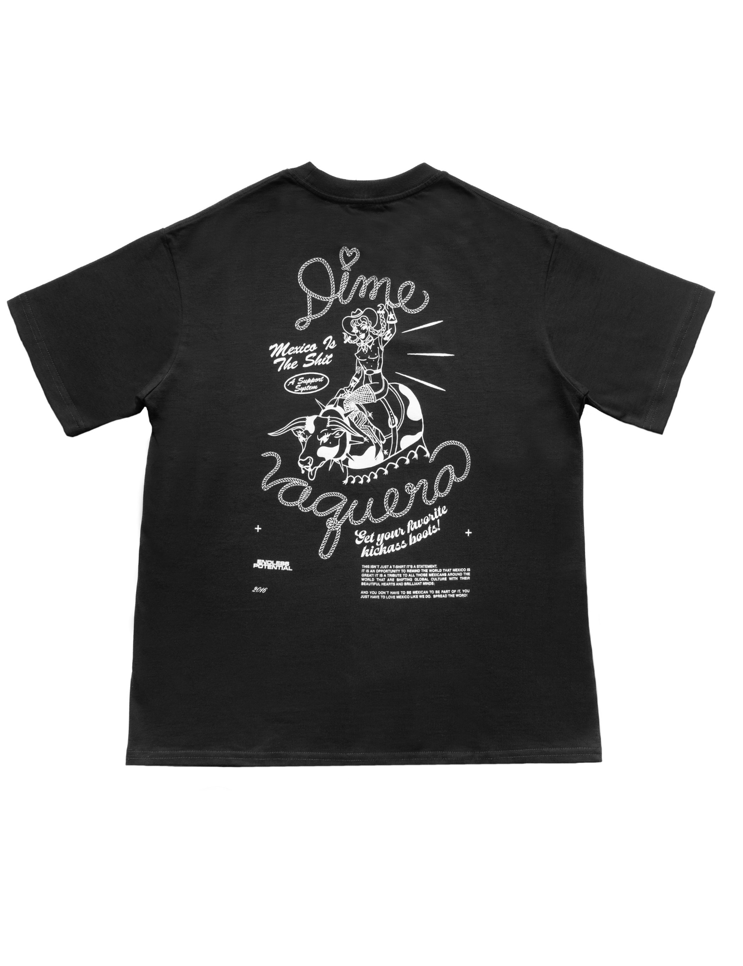 T-shirt “Dime Vaquera” - MEXICO IS THE SHIT