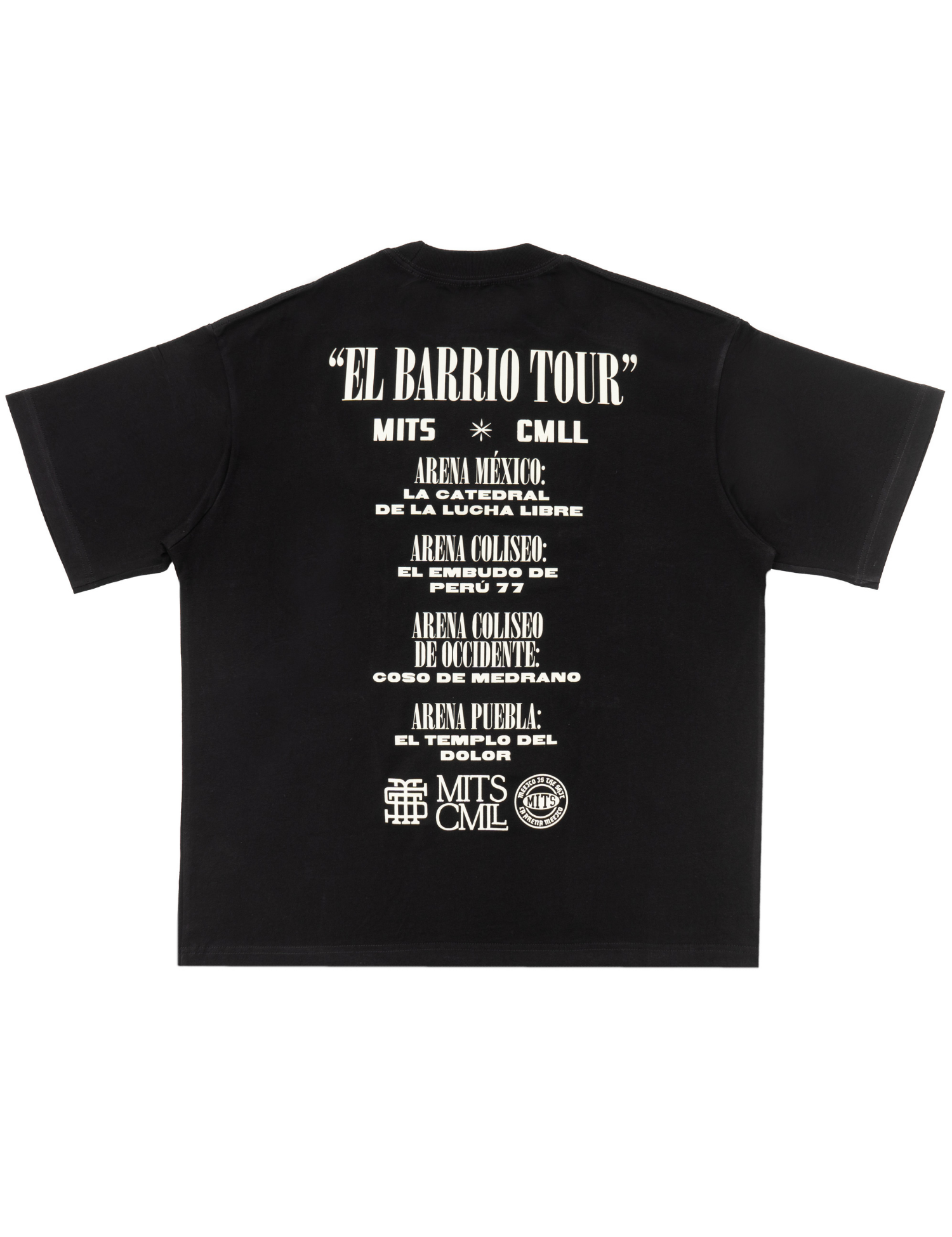 T-SHIRT MITS & CMLL - EL BARRIO TOUR