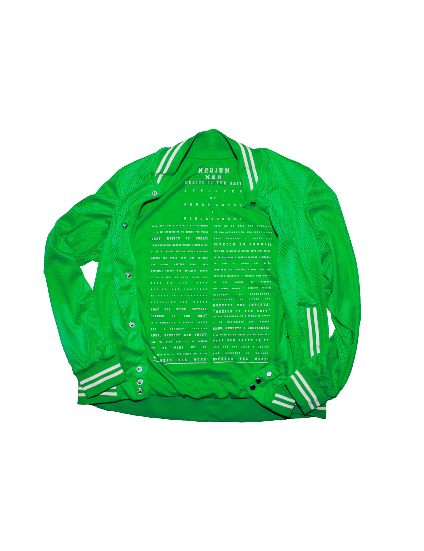 Jacket "Mexico Is The Shit" World Cup 2022 - Green