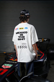 MITS Racing short sleeve t-shirt - Beige