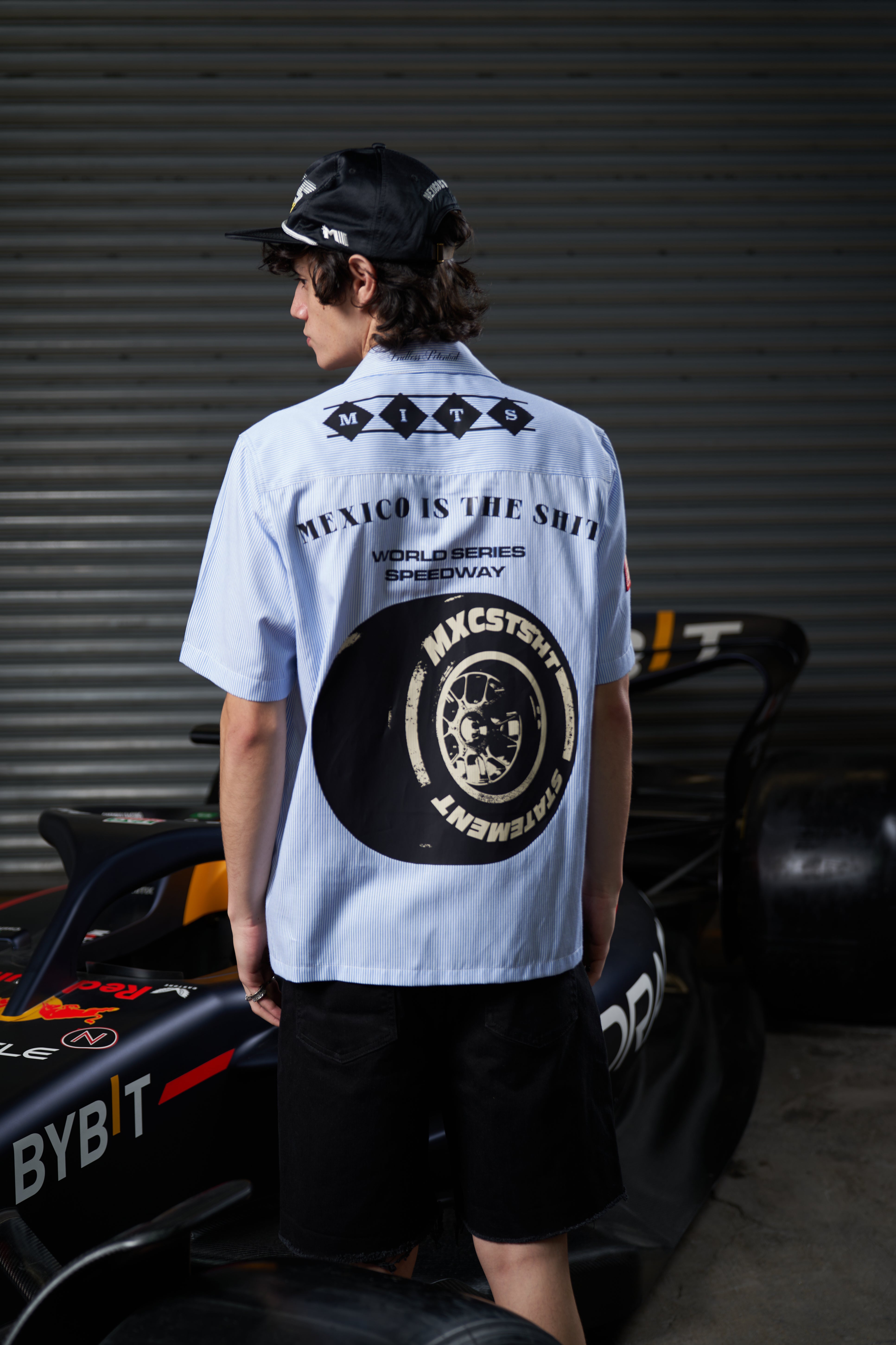 Camisa MITS Racing "Speedway" - MEXICO IS THE SHIT